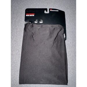 Layers Brand Men's Cold Weather Black Neck Gaiter One Size Face Cover Protective